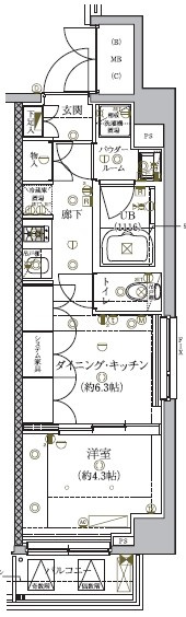 セジョリ南麻布の間取り