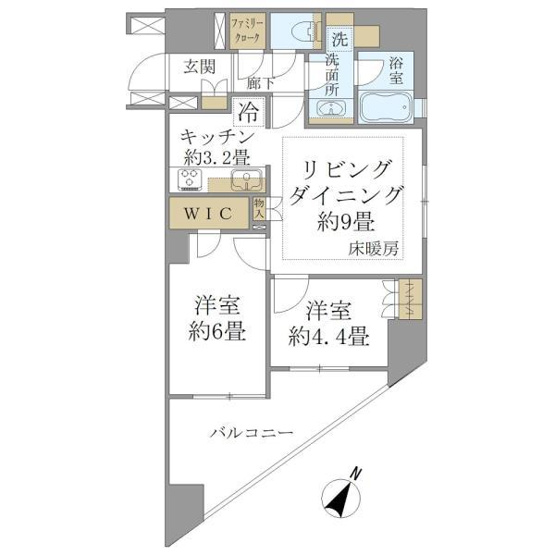 【間取り】 | プレシス南林間グラーレ