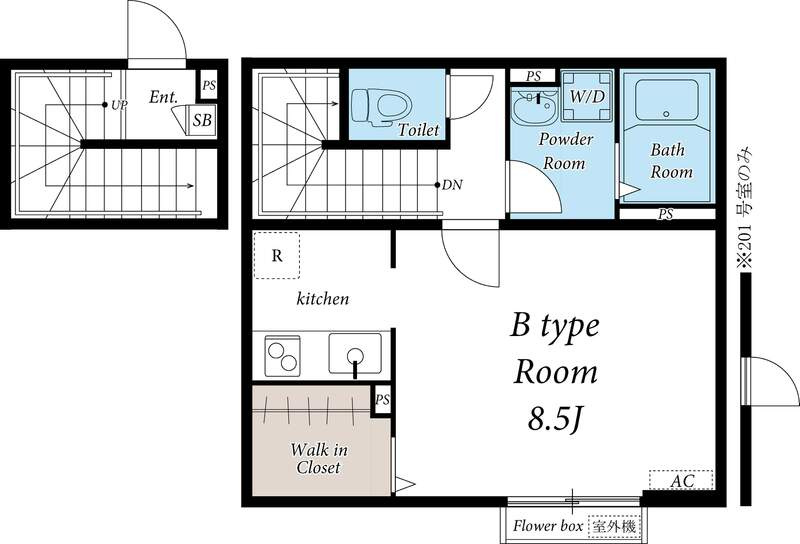 リブリ・Nozawaの間取り
