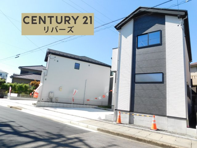名古屋市緑区鳴海町字上中町の新築一戸建の外観|☆１号棟☆　　新価格！！いつでも見学できます♪（お問合せ当日、平日、水曜、夜間でもＯＫ）　　名鉄名古屋本線「鳴海」駅徒歩６分♪　敷地４１坪超！　駐車並列２台可！　ＬＤＫ１８帖♪　収納豊富！　