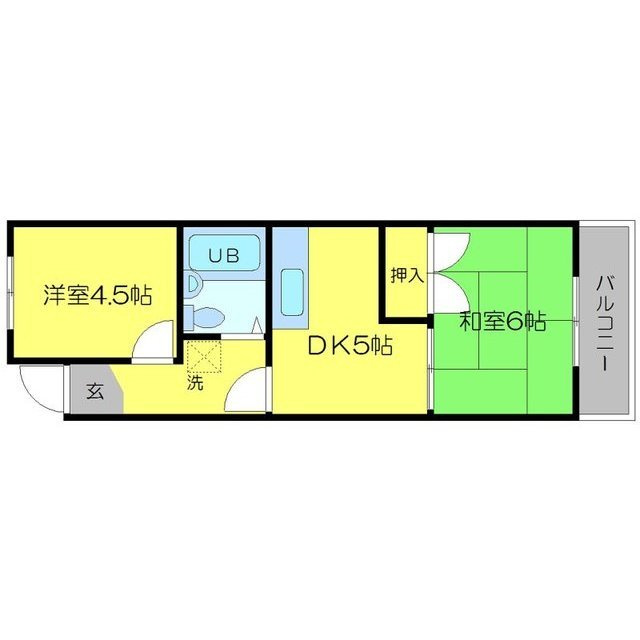 グリーンライフ西宿の間取り