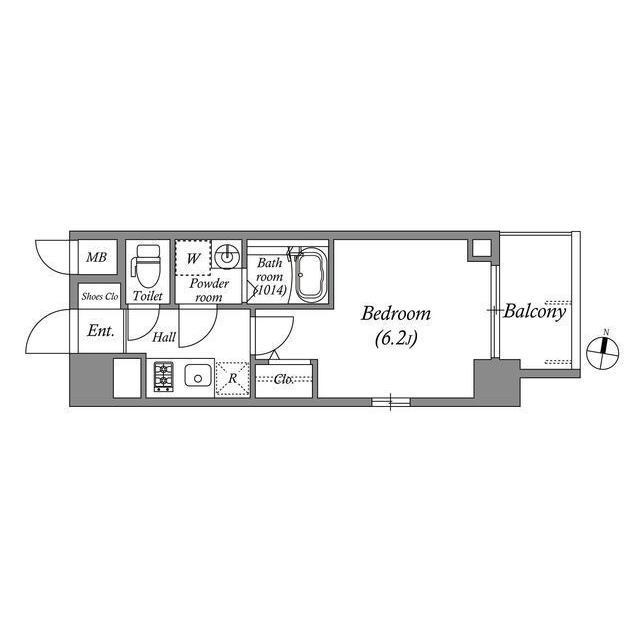 Cion KOBE Baysideの間取り