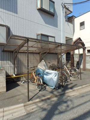 敷地内駐輪場♪