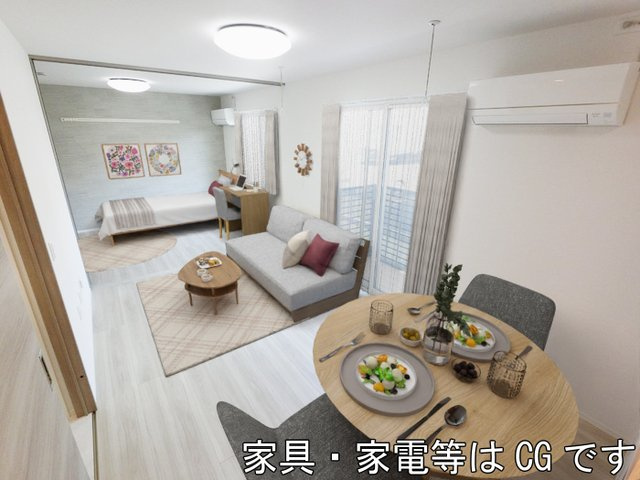 МＮハウス中居の内装|※家具家電等はCGです。