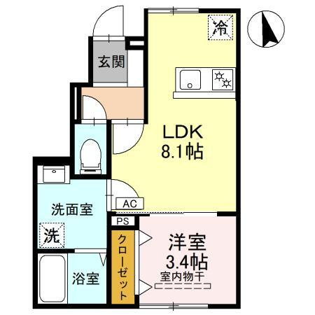 RELUXIA　Aの間取り
