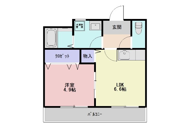 Mアイランドの間取り
