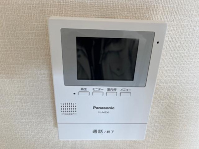 【内装】 | （仮）千駄塚新築アパートＡ | カメラ付インターホン（イメージ）