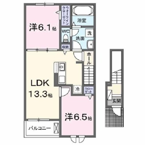 【間取り】 | アポロⅠ