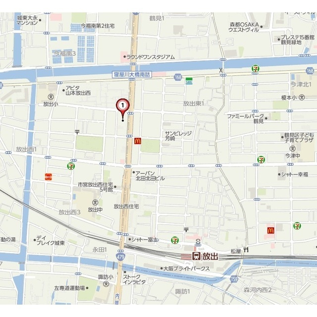 日宝ライフ放出西のその他|マップ