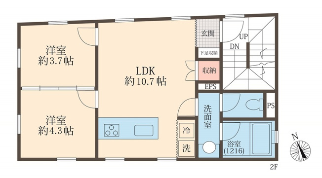 【間取り】 | テラス松庵