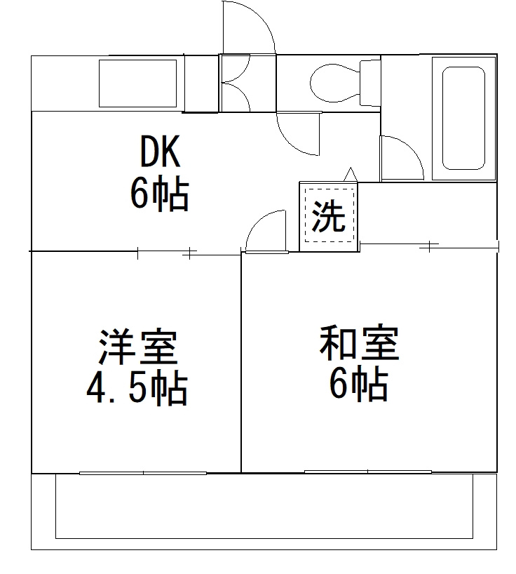BLA横浜白楽の間取り