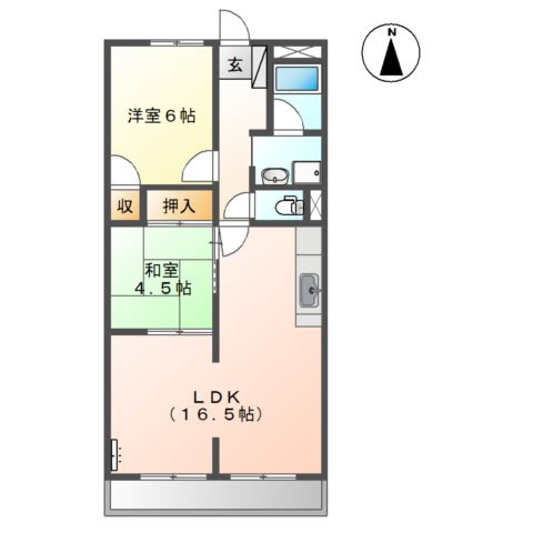 ＢＥＬＬＰＨＡ２１（ベルファ２１）の間取り