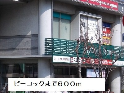 メイプルメゾン高野台の周辺|大丸ピーコックまで600m
