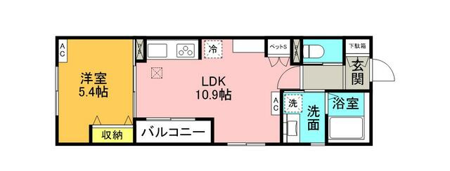 Ｋｏｍａｚａｗａ　Ｋｏｕｅｎ　ｔｅｒｒａｃｅ(コマザワコウエンテラス)の間取り