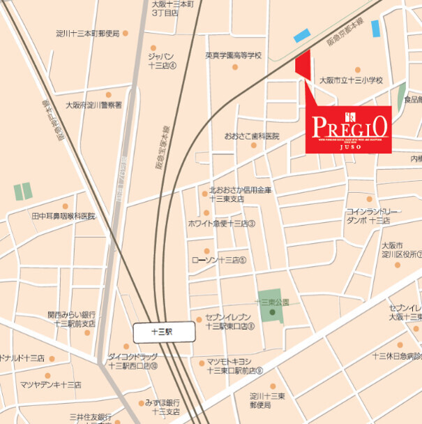 プレジオ十三の間取り
