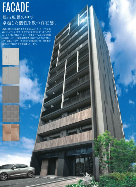 スワンズシティ新大阪プライムの外観