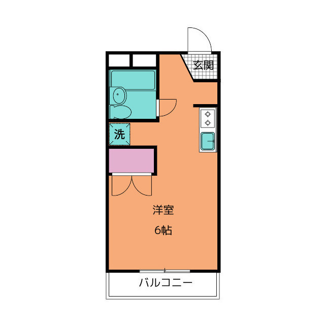 ヴィラ武智寿町の間取り