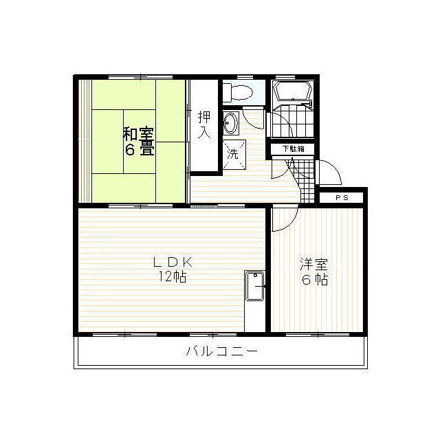 相生ハイツの間取り