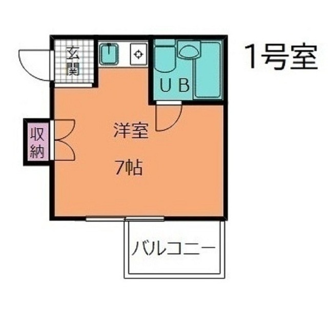 パステルＭの間取り