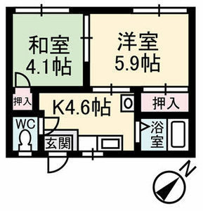 【間取り】 | 新通りコーポ | 間取り