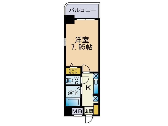 【間取り】 | S.フォンティーヌ大橋