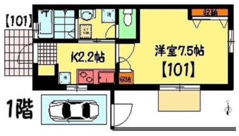 【間取り】 | ルーチェみたか-女性限定-