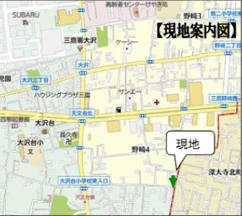 【地図】 | Precious-大沢1丁目-