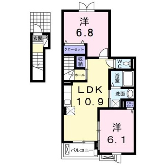 【間取り】 | サンモール　Ⅰ