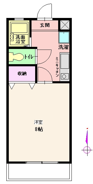 ティエリア豊田の間取り