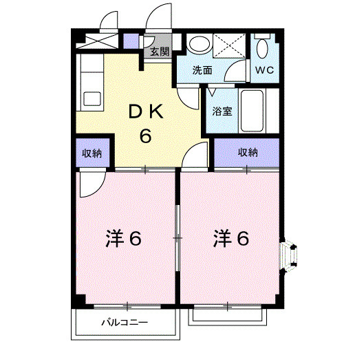 エルドラードⅠの間取り