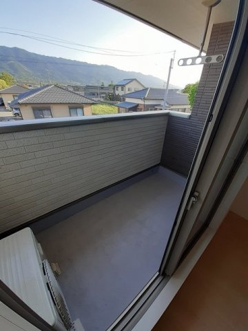 ネルソン四番館のバルコニー