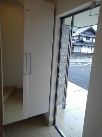 ショコラの玄関