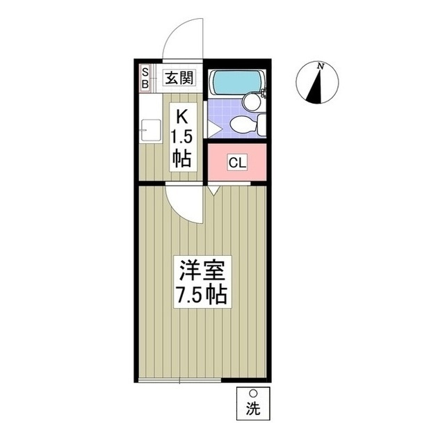ヒルトップハイツの間取り