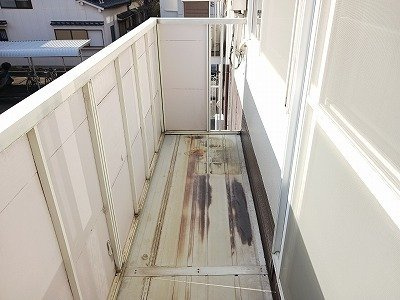 コンフォートスペース服部Ｂのバルコニー