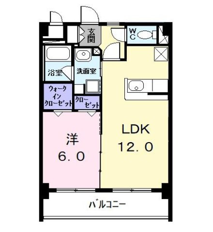 コンフォートスクエアの間取り