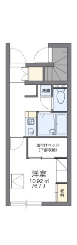 レオパレスコテナン上新井の間取り