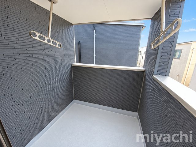徳島市北田宮３丁目の一戸建てのバルコニー