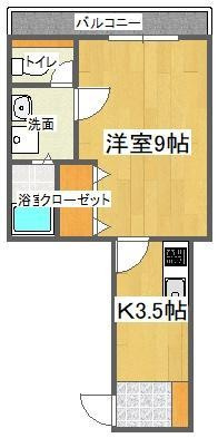 ヴィゴラスビルの間取り