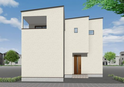 【外観】 | 新築戸建　市坪北1丁目