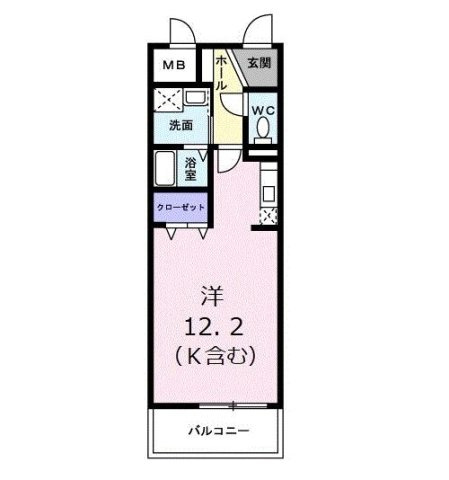 グランジュネッスの間取り