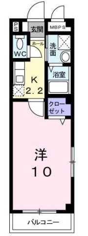 メモリー１の間取り