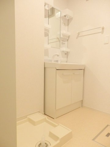 ダリエⅢの洗面所|忙しい朝には欠かせない洗面所です