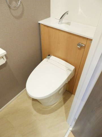 ヴィラ・アリエッタのトイレ|ゆったりとした空間のトイレです