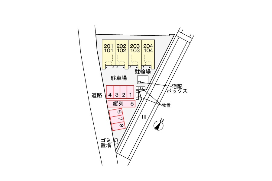 アマルコルドの区画図