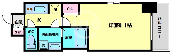 レオンコンフォート本町東の間取り|レオンコンフォート本町東　間取り
