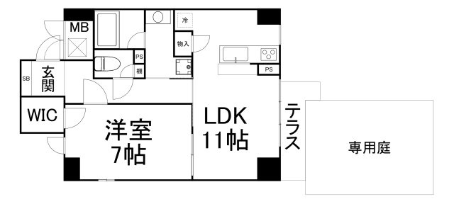 【間取り】 | レシェンテ西梅田
