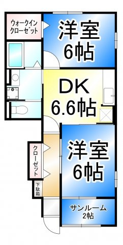 サラミタージュの間取り