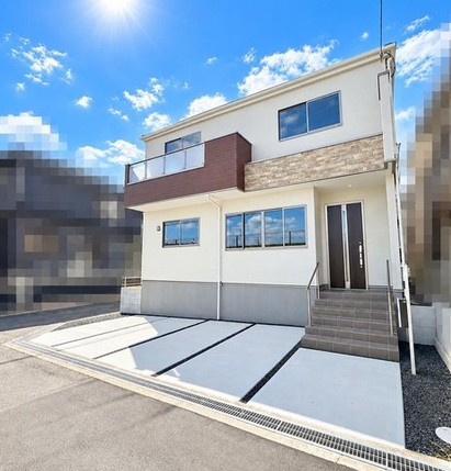 豊中市待兼山町　新築戸建の外観