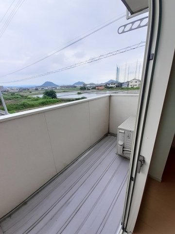 カーサ　ベレッツァＡのバルコニー