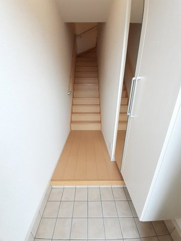 カーサ　ベレッツァＡの玄関